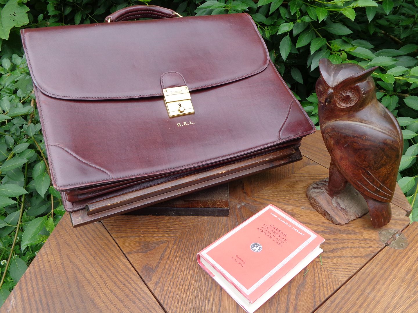 schlesinger leather briefcase